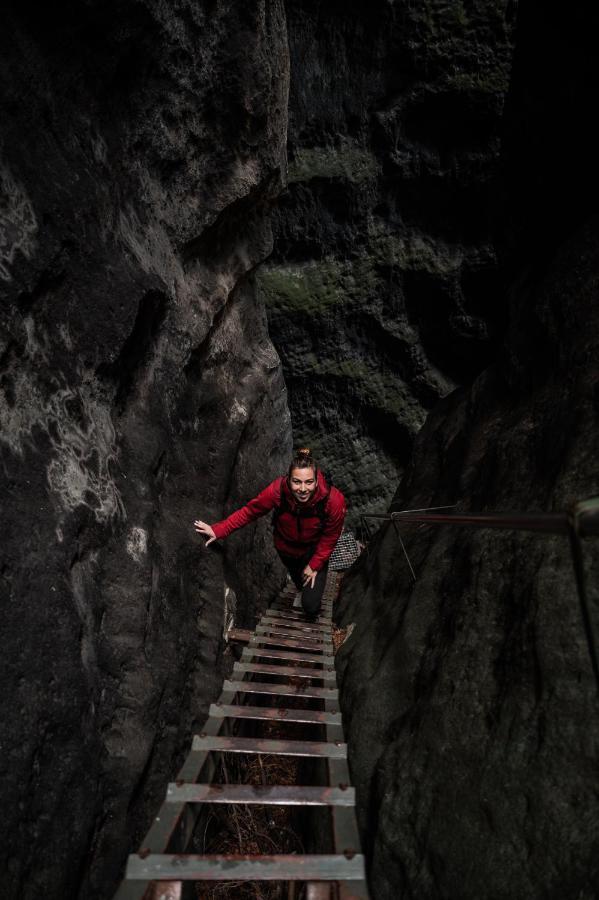 Penzion U Vyhlidky Chřibská Bagian luar foto