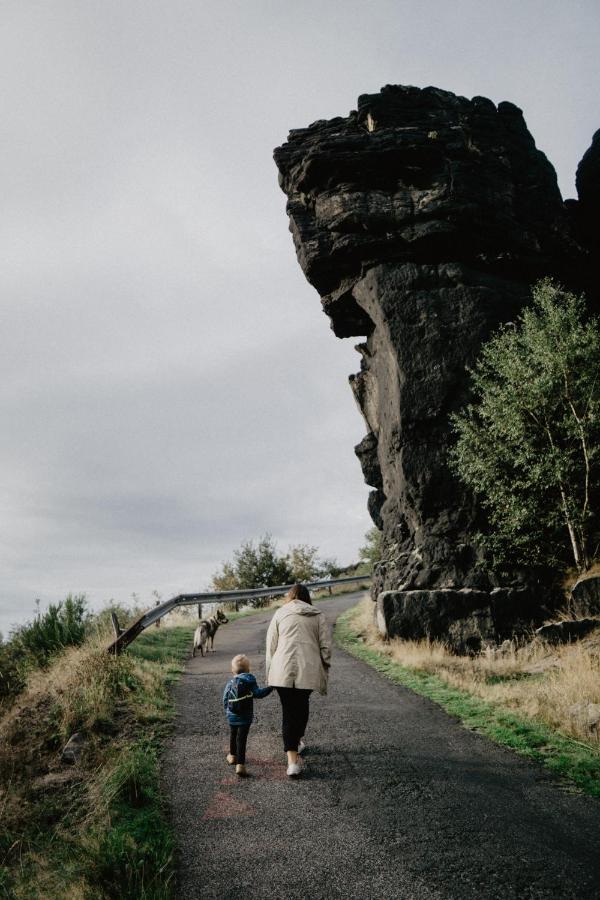 Penzion U Vyhlidky Chřibská Bagian luar foto