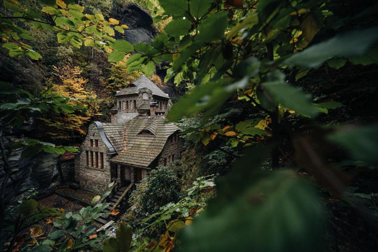 Penzion U Vyhlidky Chřibská Bagian luar foto