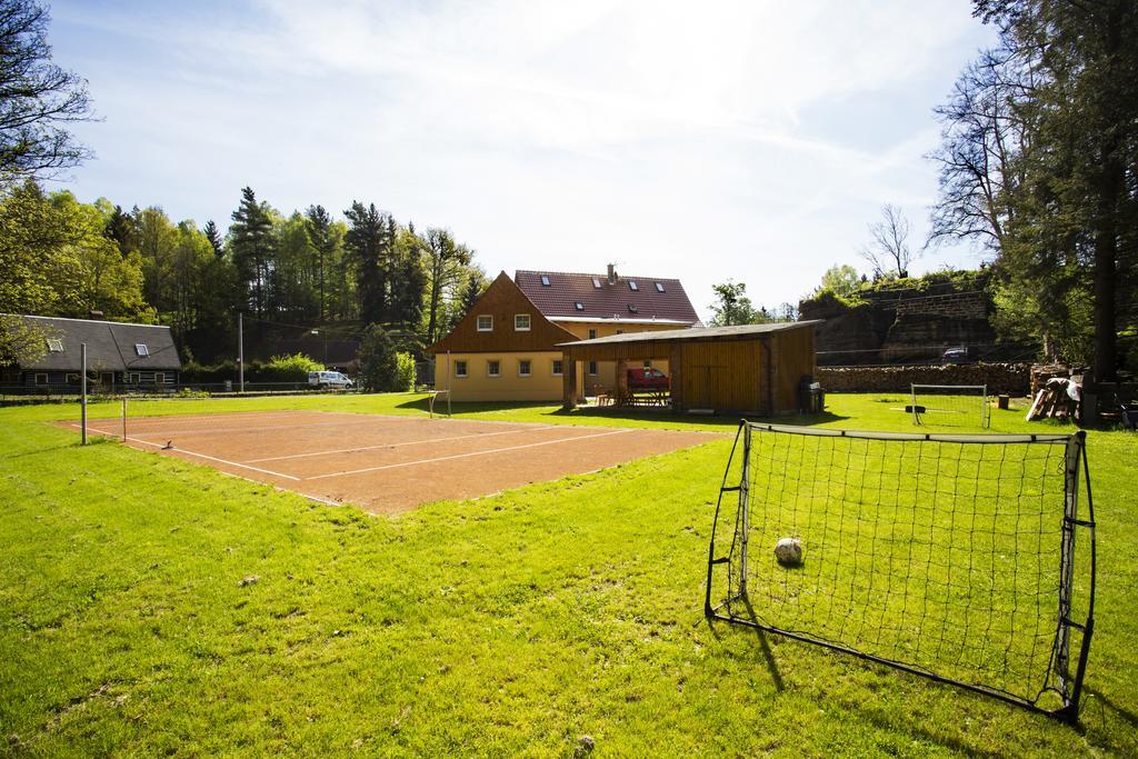 Penzion U Vyhlidky Chřibská Bagian luar foto
