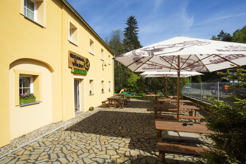 Penzion U Vyhlidky Chřibská Bagian luar foto