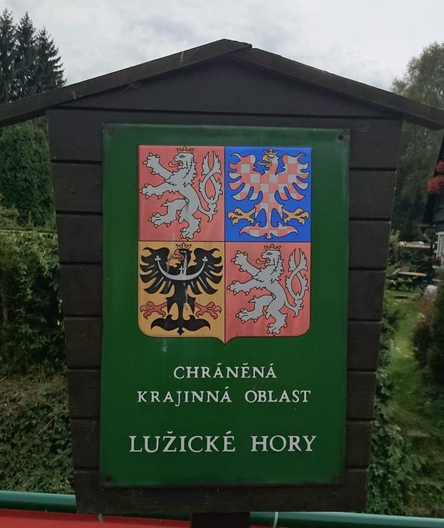 Penzion U Vyhlidky Chřibská Bagian luar foto