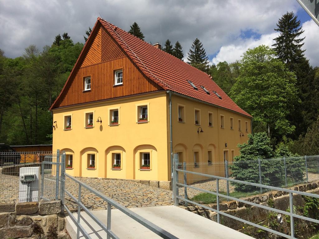 Penzion U Vyhlidky Chřibská Bagian luar foto